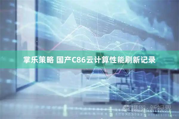 掌乐策略 国产C86云计算性能刷新记录